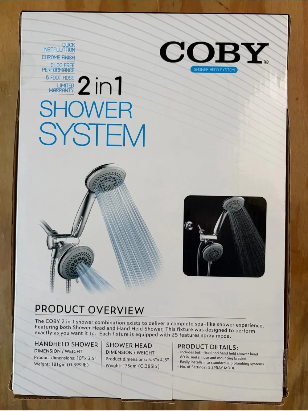 N/A shower system